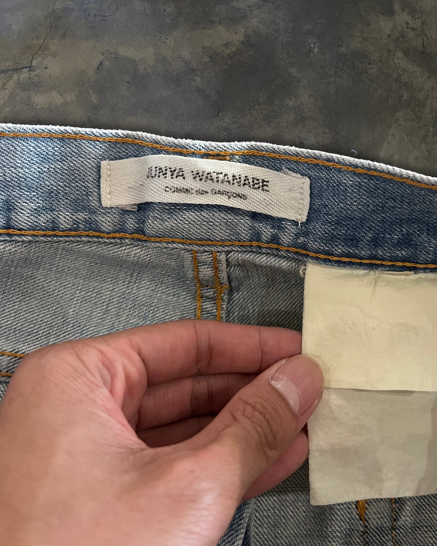 JUNYA WATANABE COMME DES GARÇONS LIGHT WASH DENIM