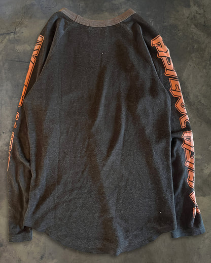 90's HYSTERIC GLAMOUR "FIGHT CLUB PROMO" RAGLAN LONGSLEEVE