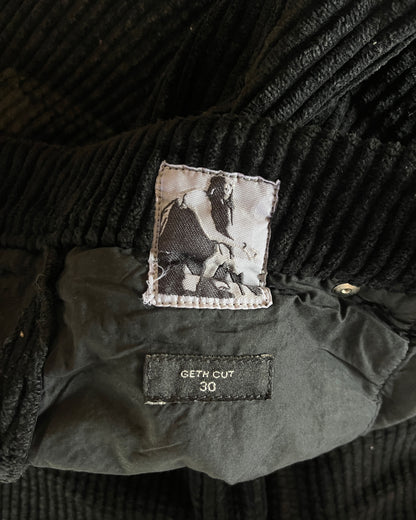 RICK OWENS FW2023 "PORTERVILLE" HEAVY CORDUROY GETH CUT