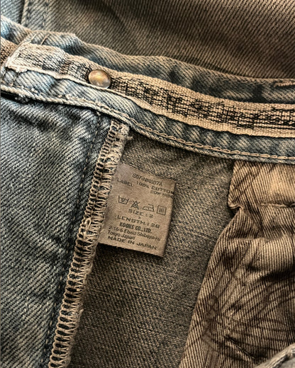 NUMBER (N)INE SS2007 "ABOUT A BOY" MUDWASH PAIN DENIM