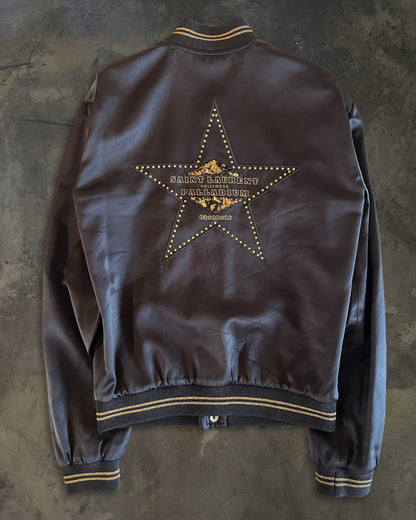 SAINT LAURENT FW2016 “PALLADIUM” SEQUINED BOMBER
