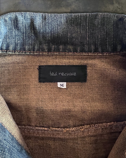 2000S LED RECHWE DALLAS PIERCED DENIM JACKET