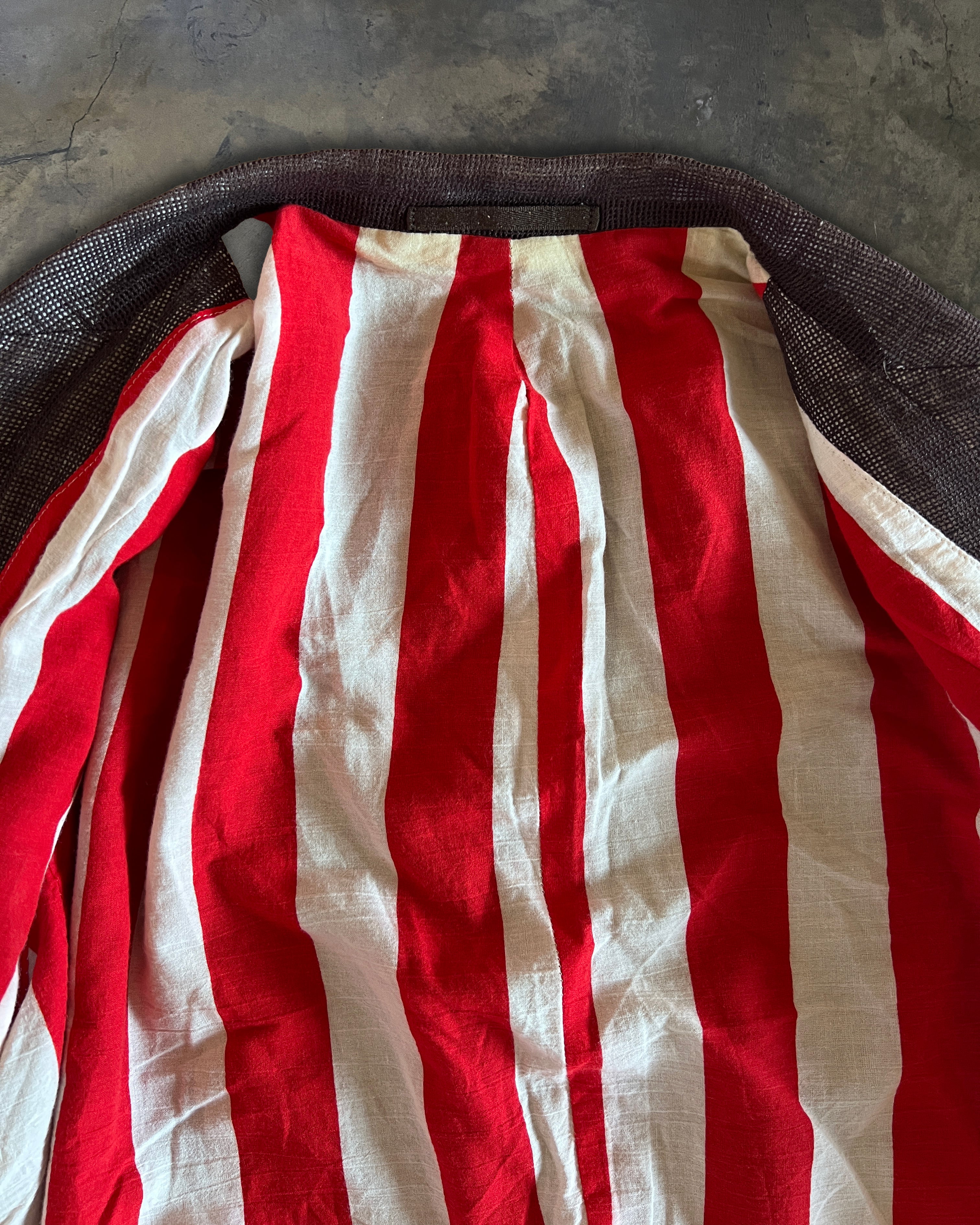 COMME DES GARCONS HOMME 1998 STRIPED BLAZER – glam archive
