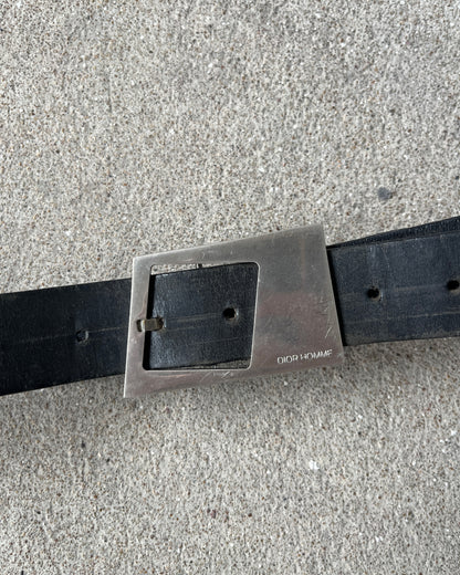 DIOR HOMME FW2009 ASYMMETRICAL BUCKLE BELT