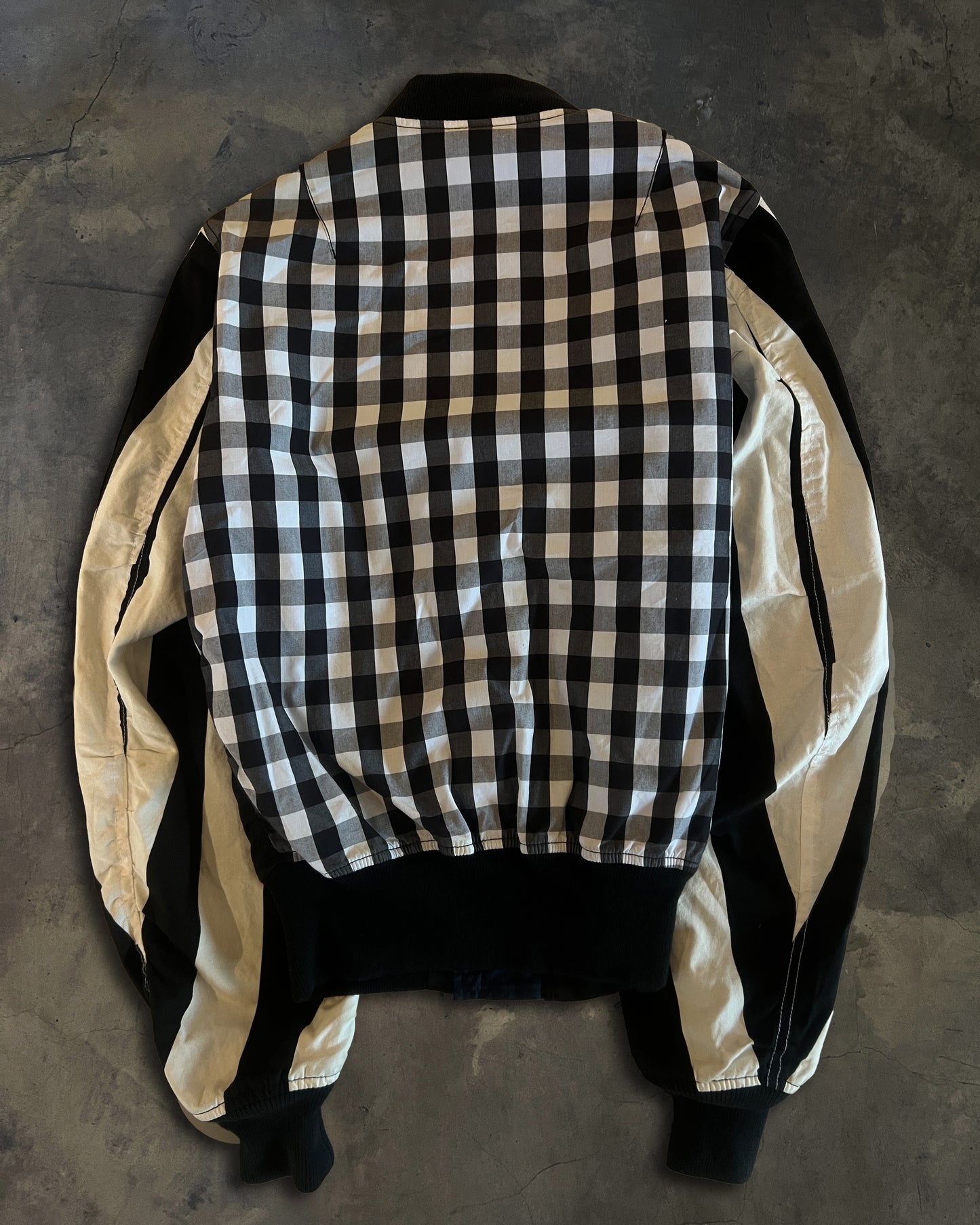 PHENOMENOM SS2012  STRIPED MA-1 BOMBER JACKET