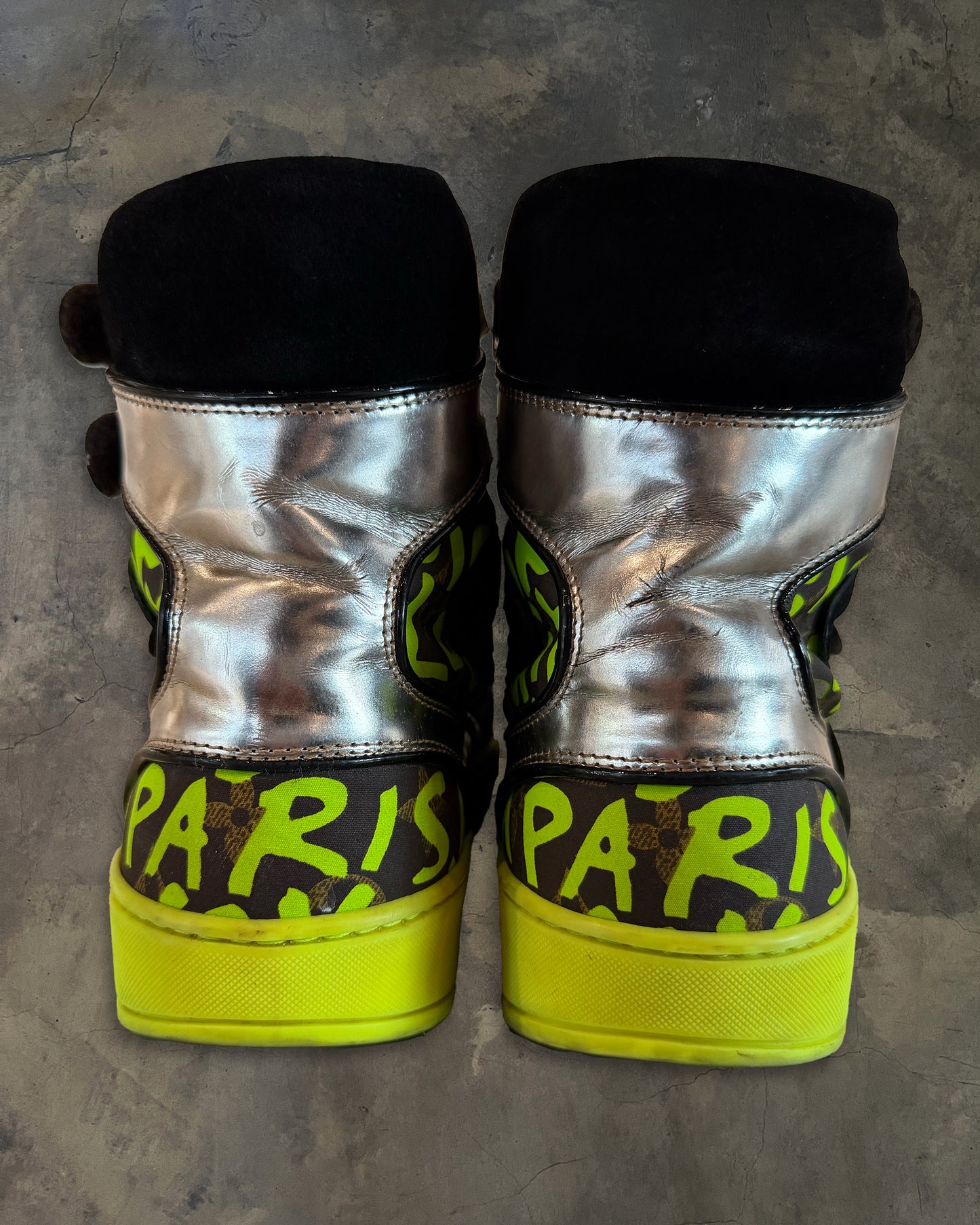 LOUIS VUITTON X STEPHEN SPROUSE 2001 GRAFFITI HIGH TOPS
