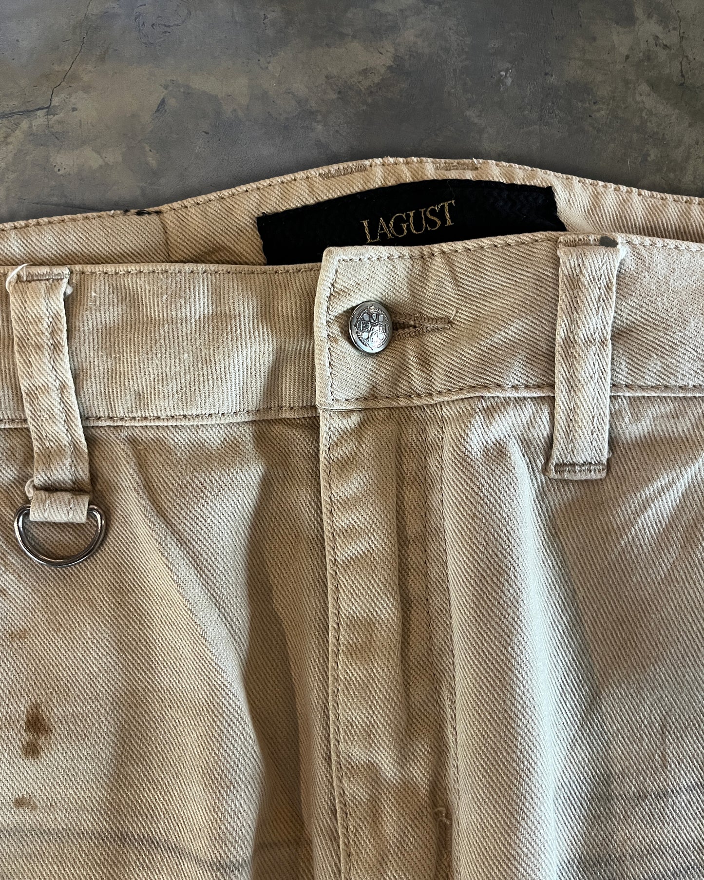 LAGUST MUD SPLATTER DENIM
