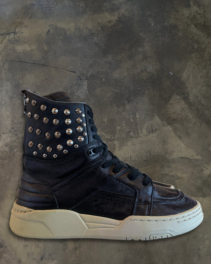 DIET BUTCHER SLIM SKIN STUDDED HIGH TOPS