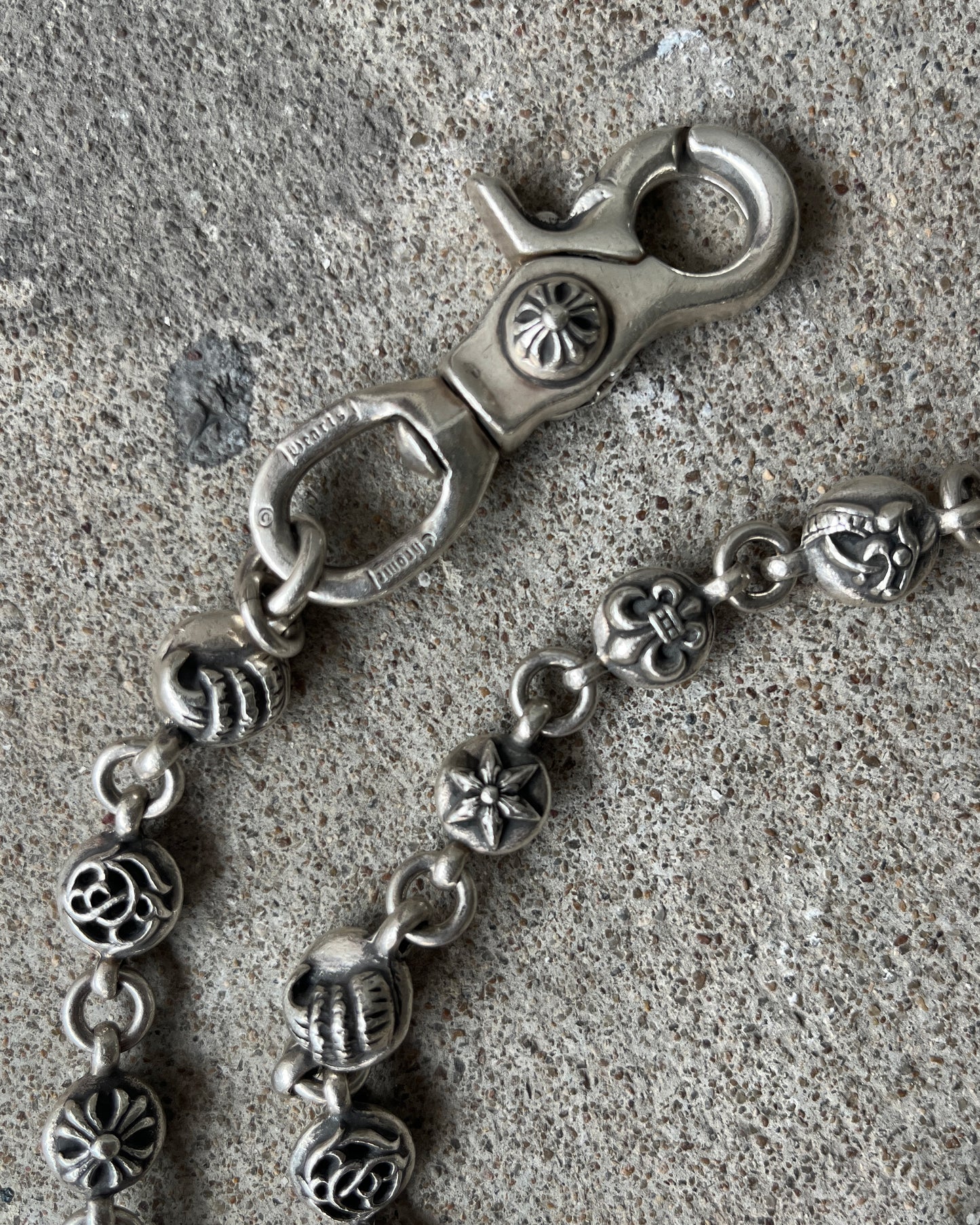 CHROME HEARTS MULTI-ELEMENTAL WALLET CHAIN