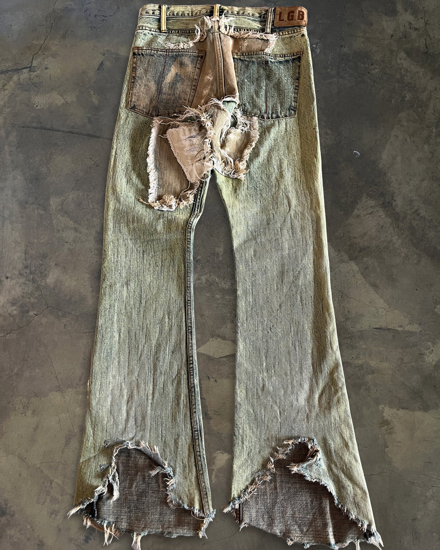 L.G.B ACID WASH CRAZY WOLF DENIM