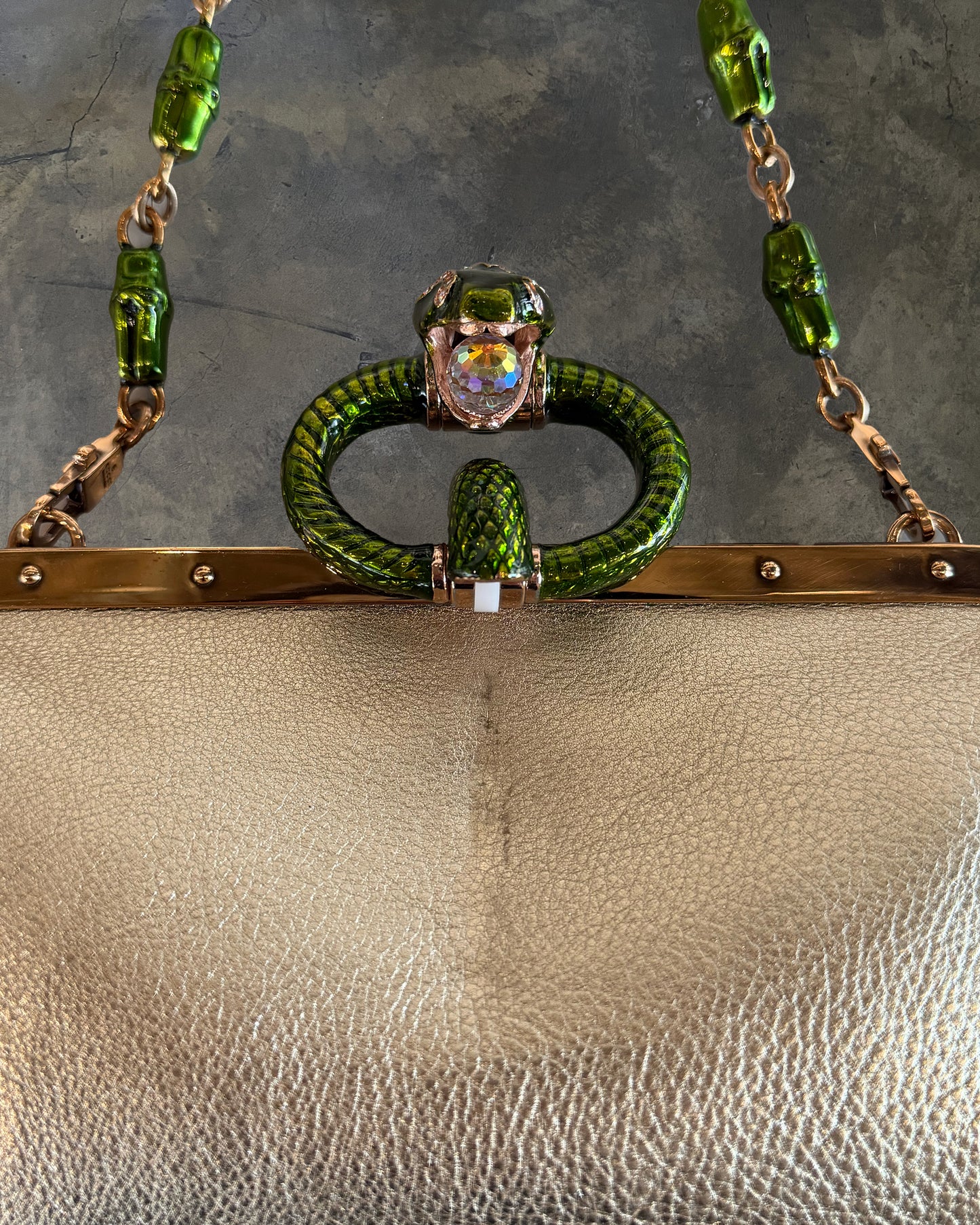 GUCCI SS2004 SERPENT CLUTCH