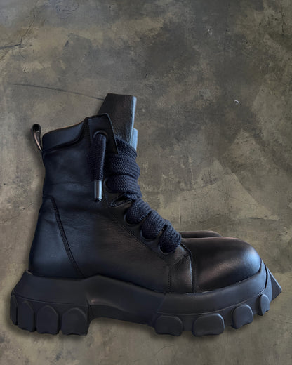 RICK OWENS SS2024 "LIDO" BOZO TRACTORS BOOTS