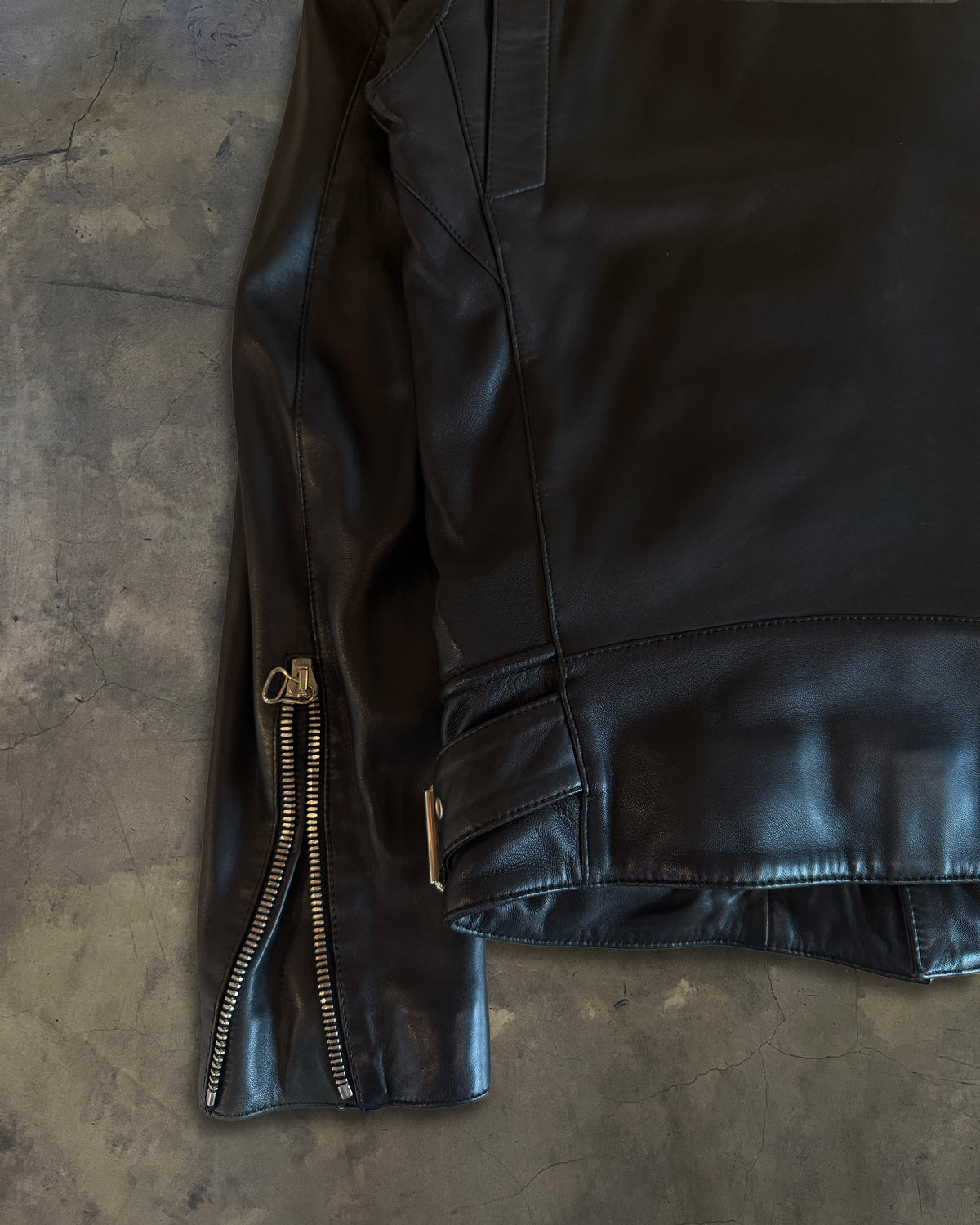 BALMAIN AW2010 LAMBSKIN PERFECTO JACKET