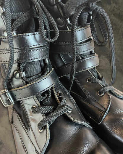 NUMBER NINE SS2006 "WELCOME TO THE SHADOW" COMBAT BOOTS