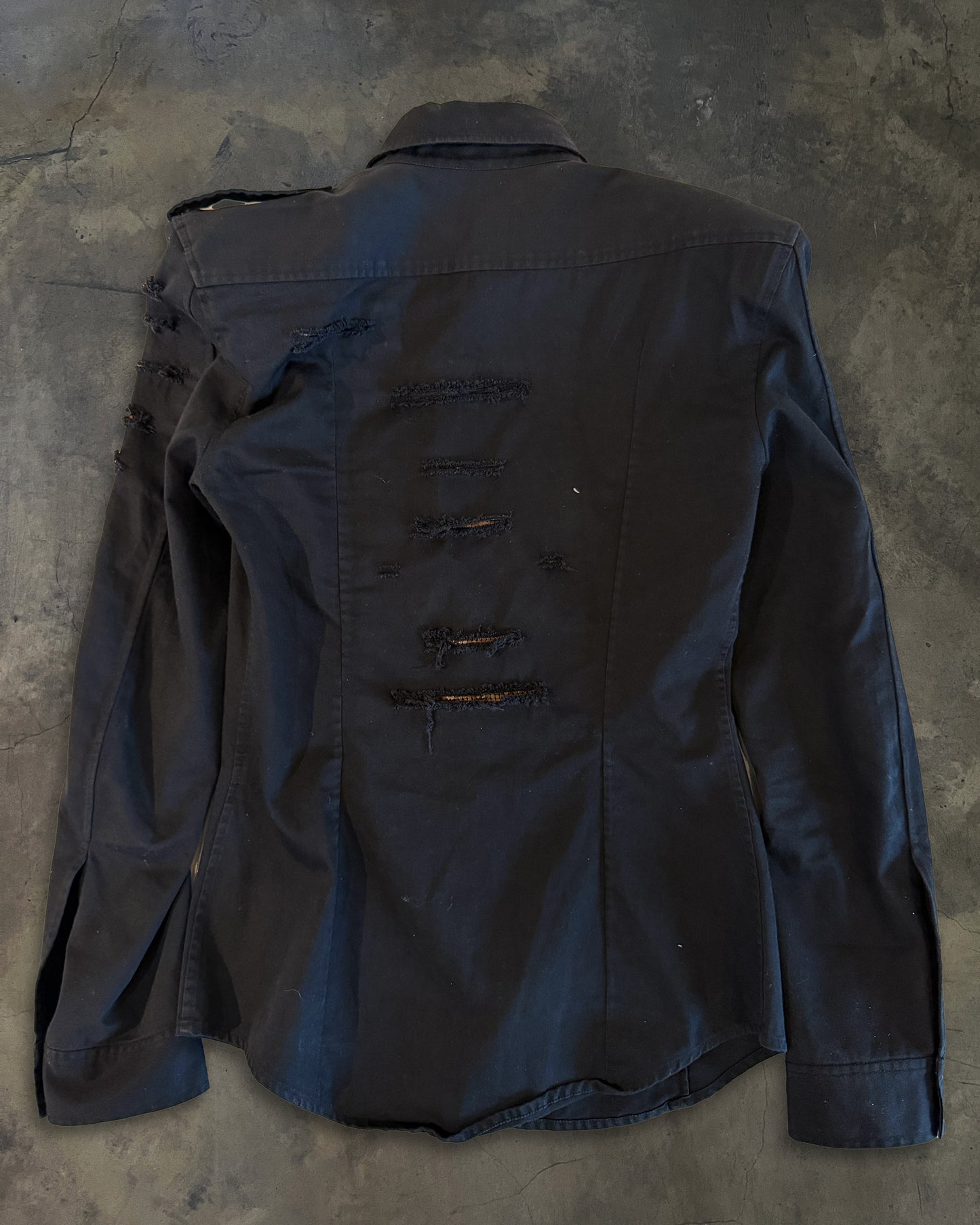 BALMAIN SS2011 EMBELLISHED SEQUIN SHIRT