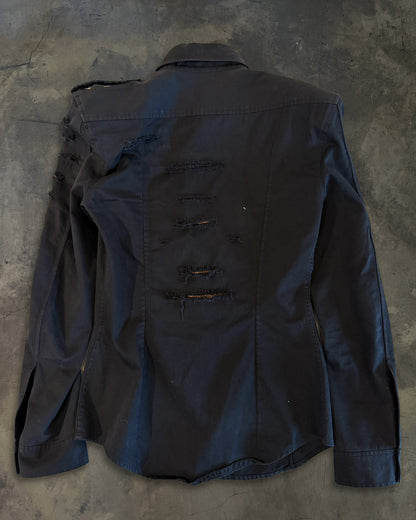 BALMAIN SS2011 EMBELLISHED SEQUIN SHIRT