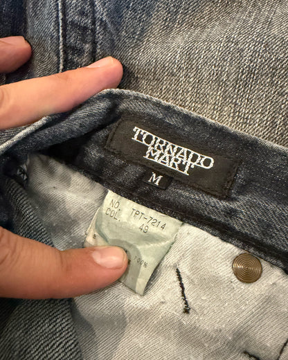 TORNADO MART LACE UP DENIM