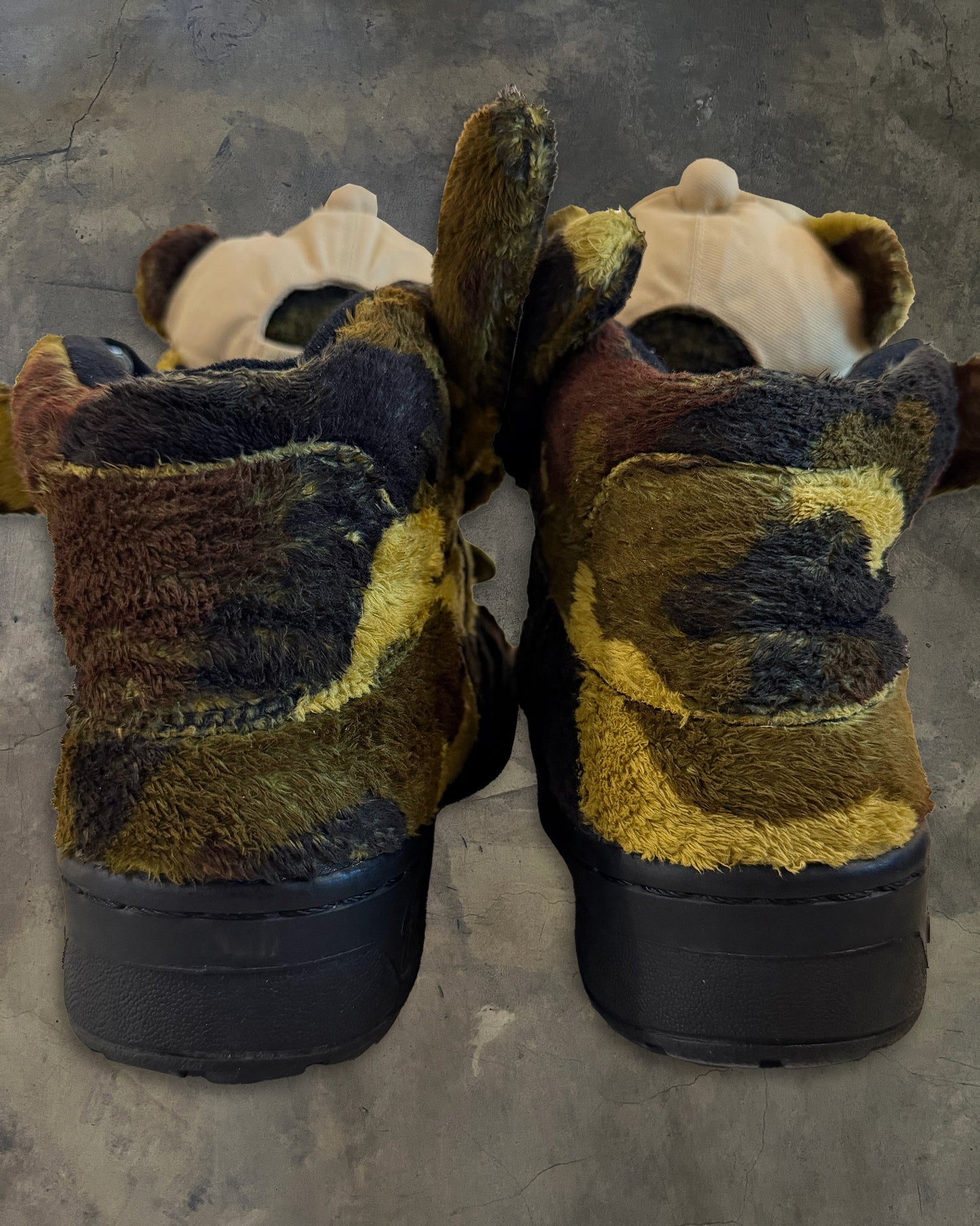 JEREMY SCOTT X ADIDAS CAMO PANDA SNEAKER