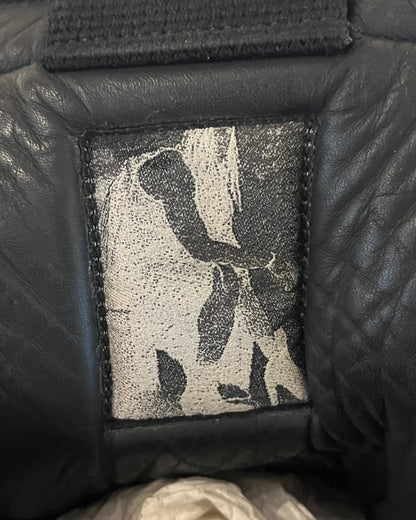 RICK OWENS HIGH TONGUE GEOBASKET 45.5