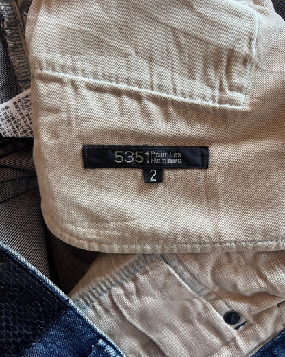 5351 POUR LES HOMMES BOOT CUT INDIGO DENIM