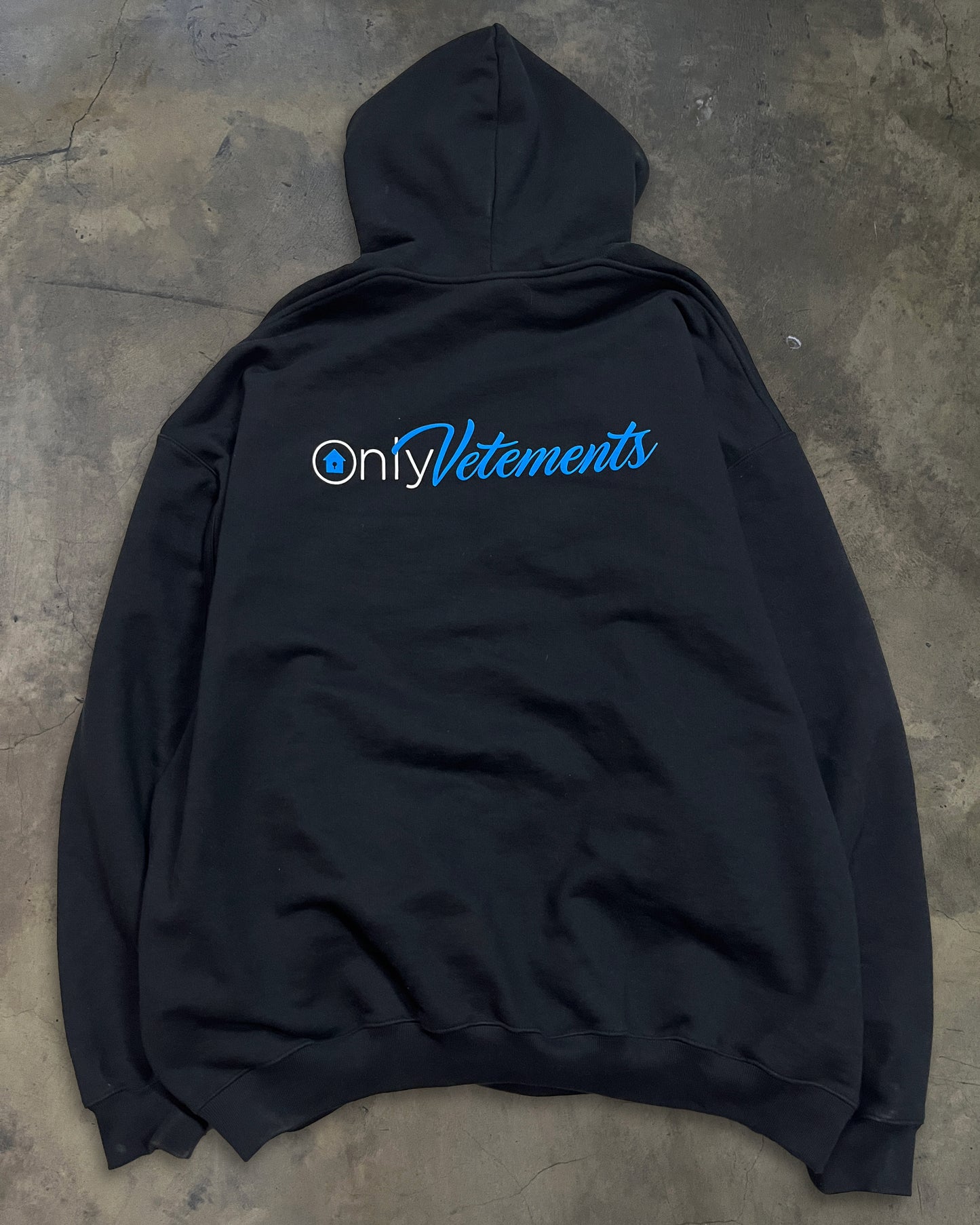 VETEMENTS "ONLY VETEMENTS" HOODIE