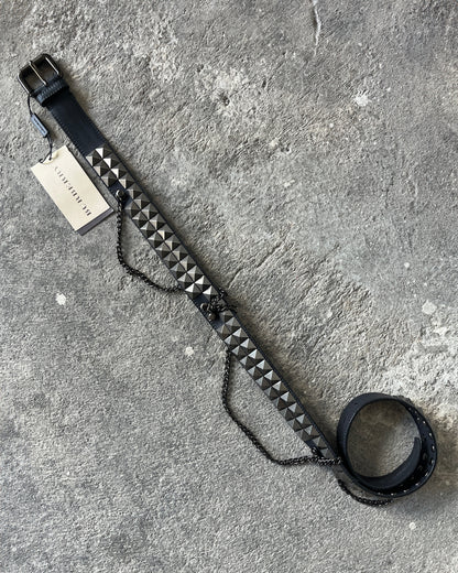 BURBERRY STUDDED BELT