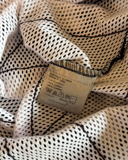 DIOR HOMME SS2006 FLAG MESH TANK