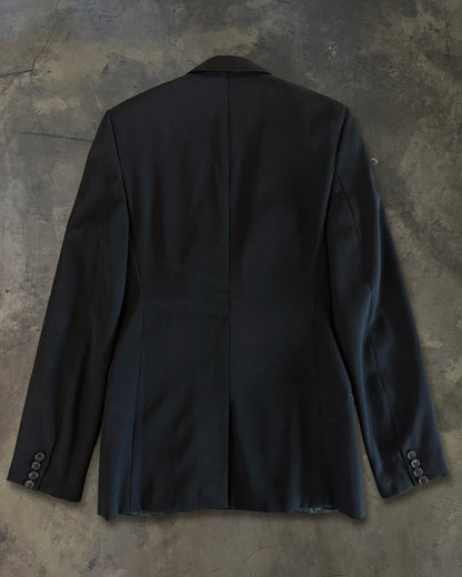 DIOR HOMME AW2005 CUTAWAY TUXEDO BLAZER