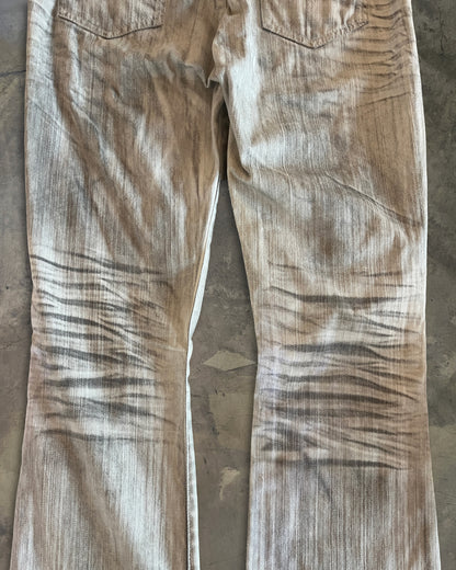 FUGA WHITE CLAW MARK DENIM