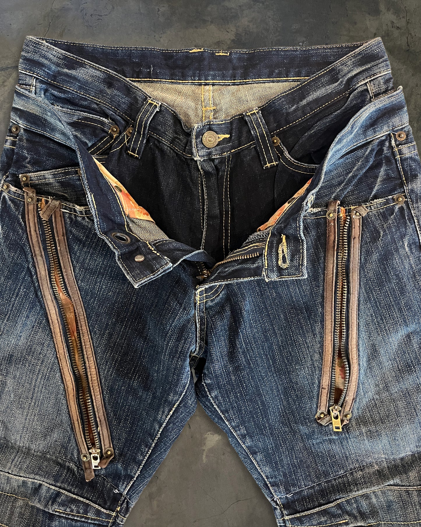 PPFM DOUBLE WAIST DENIM