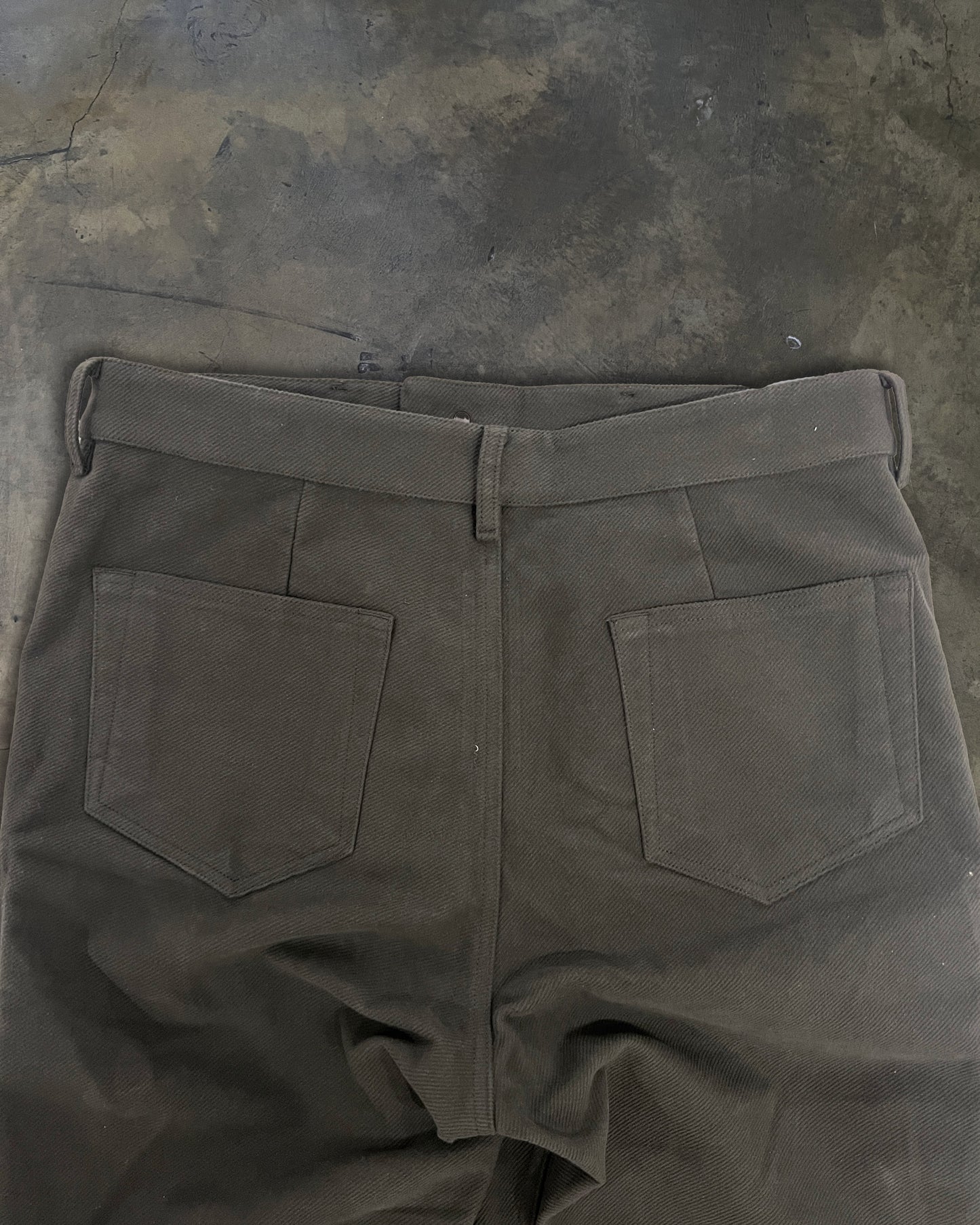 RICK OWENS FW2025 "CONCORDIANS" BOSCO DOUBLE CARGO PANTS