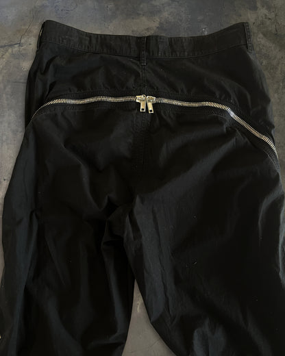 RICK OWENS SS2024 "LIDO" BOLAN BANANA CUT PANTS