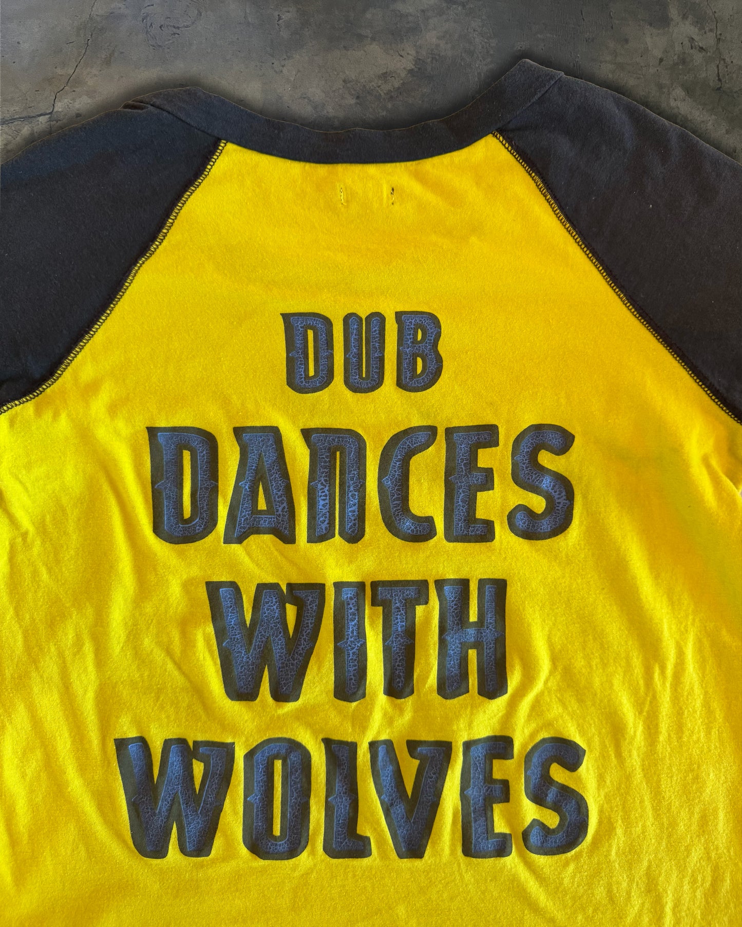 L.G.B "DUB DANCES WITH WOLVES" RAGLAN TEE