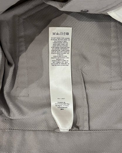 RICK OWENS FW2025 "CONCORDIANS" PEARL DOUBLE CARGO PANTS