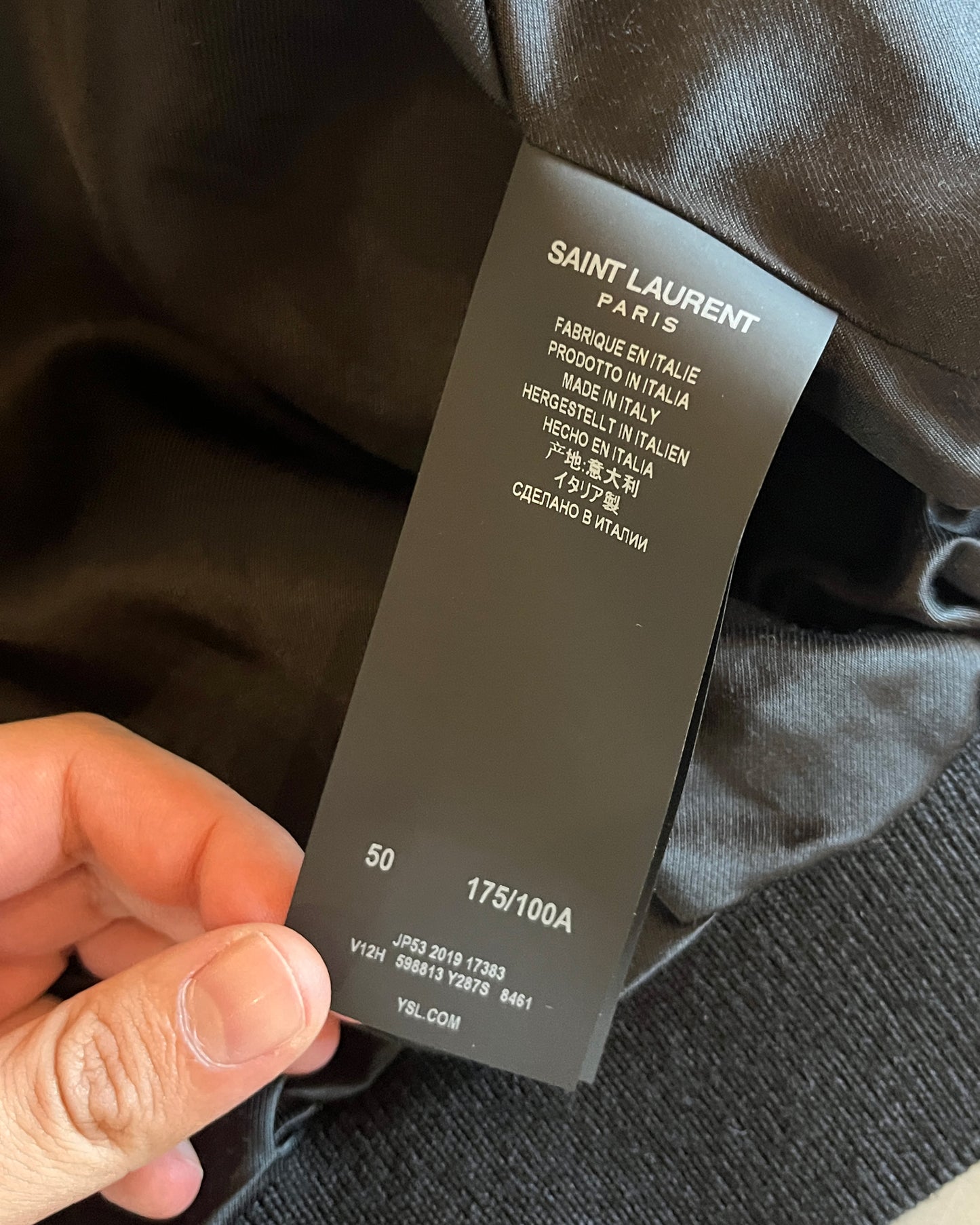 SAINT LAURENT SS2020 NAPOLEON JACKET