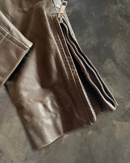 RICK OWENS WASHED CALF MOLINO JACKET