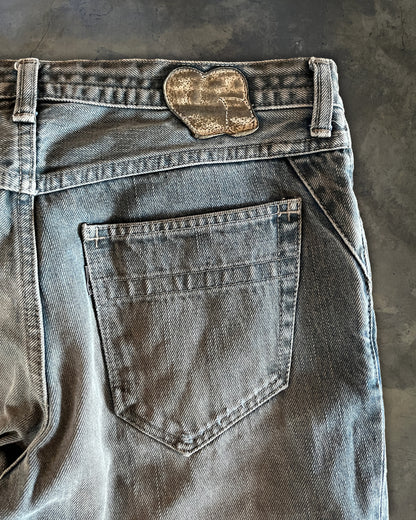 NUMBER (N)INE SS2007 "ABOUT A BOY" MUDWASH PAIN DENIM