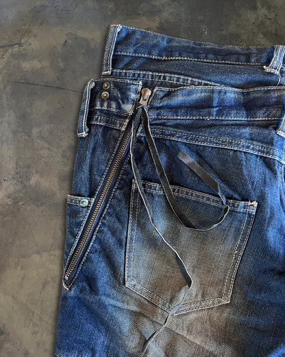 PPFM DOUBLE WAISTED JEANS