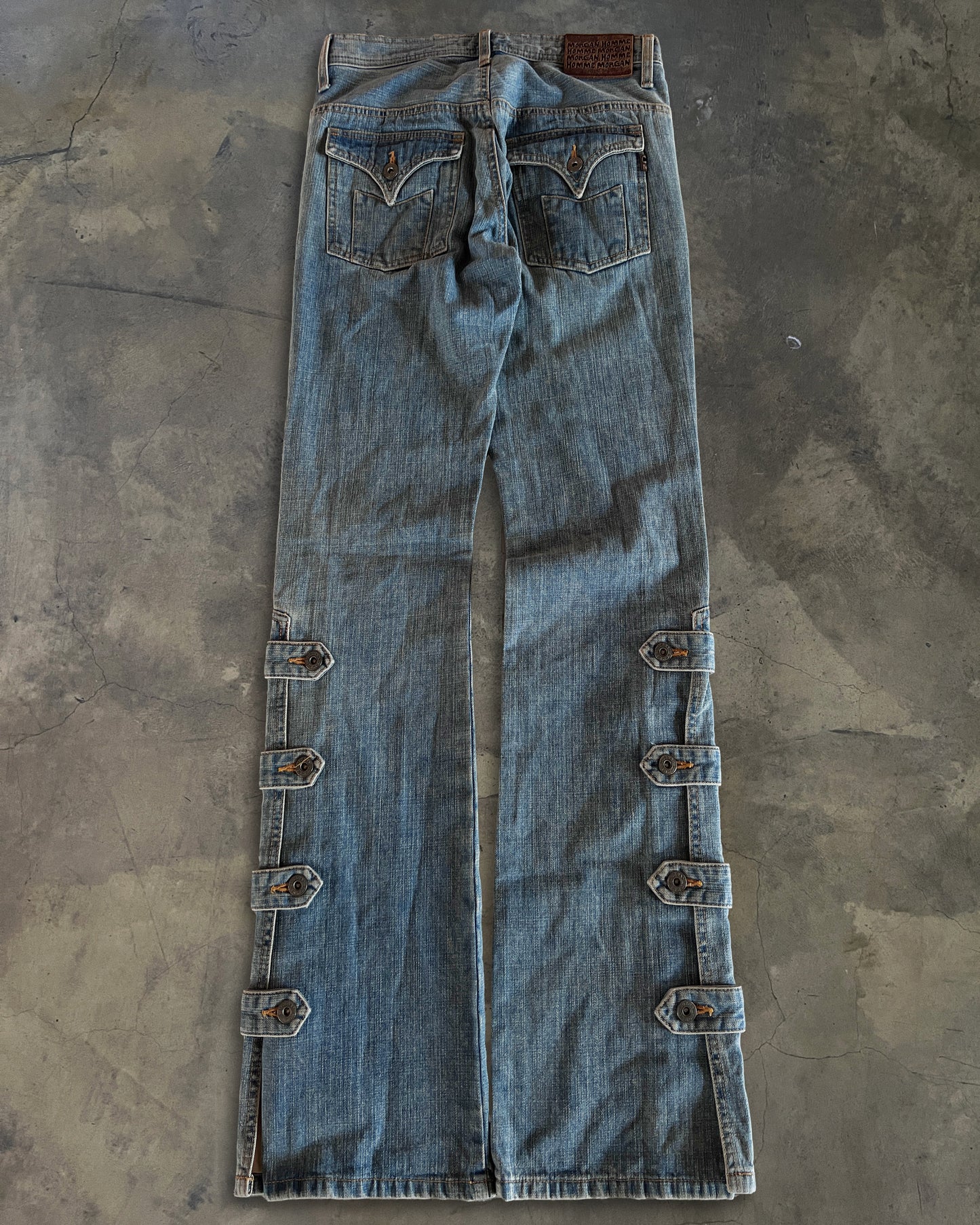 MORGAN HOMME LIGHT WASHED DENIM