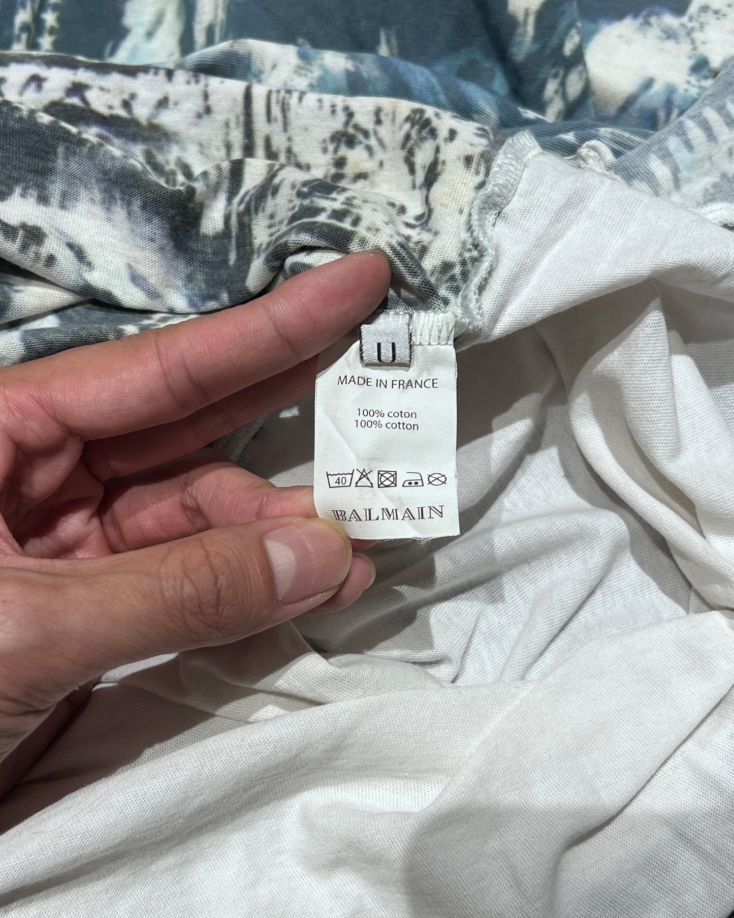 BALMAIN SS2012 EAGLE TEE