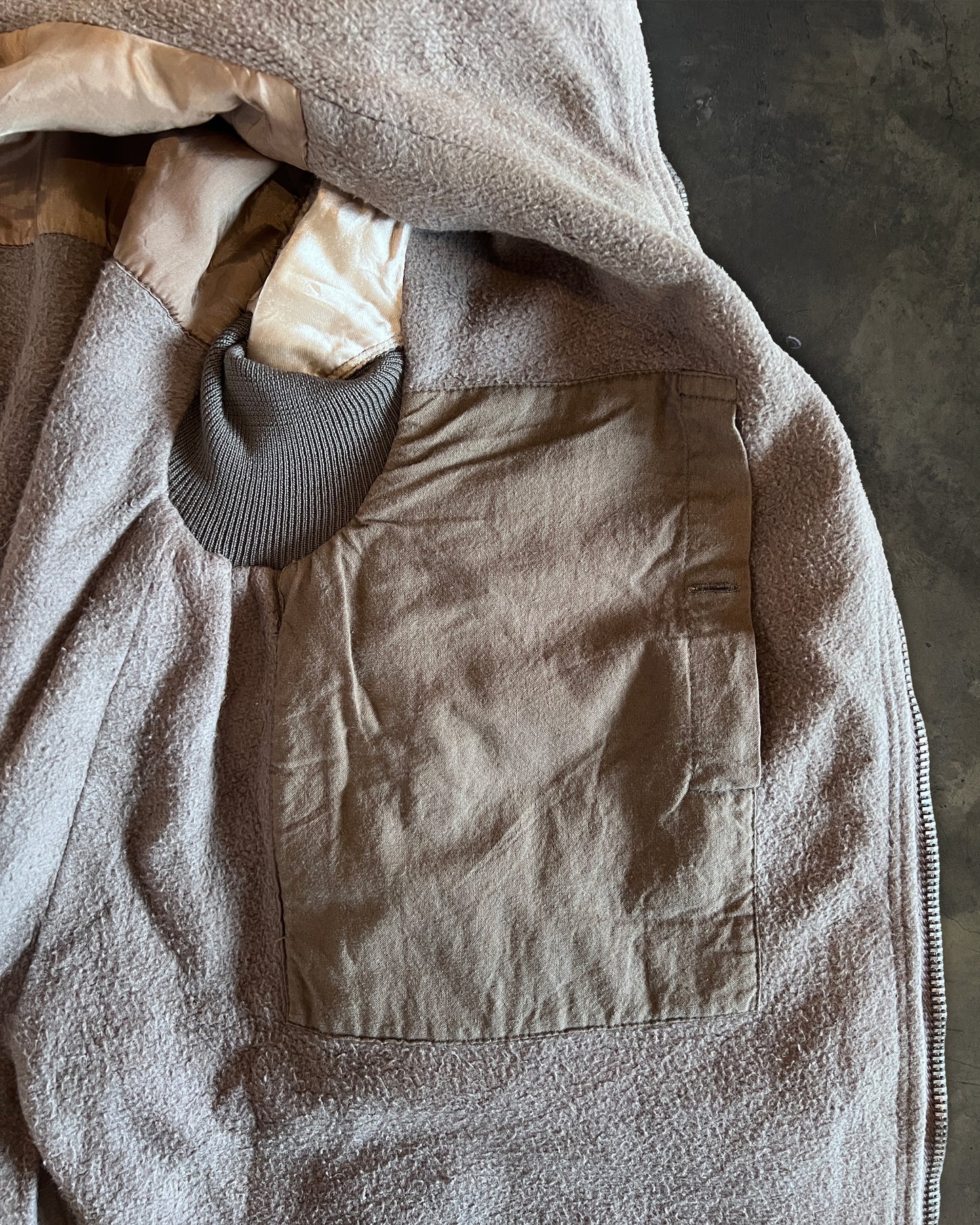 RICK OWENS SS2005 SCORPIO NYLON PADDED JACKET