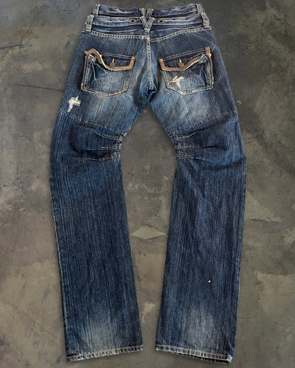 PPFM DOUBLE WAIST DENIM