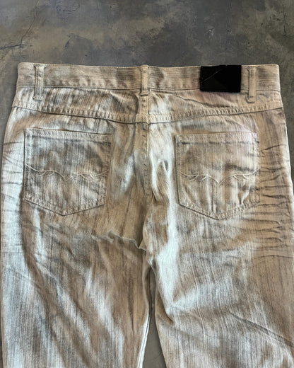 FUGA WHITE CLAW MARK DENIM