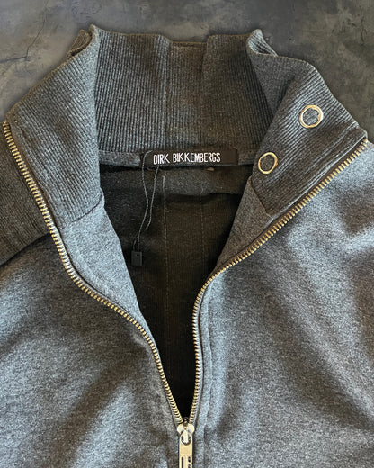 00's DIRK BIKKEMBERGS ZIP UP WITH NECK CLOSURE