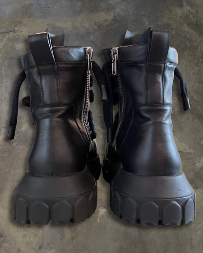 RICK OWENS SS2024 "LIDO" BOZO TRACTORS BOOTS