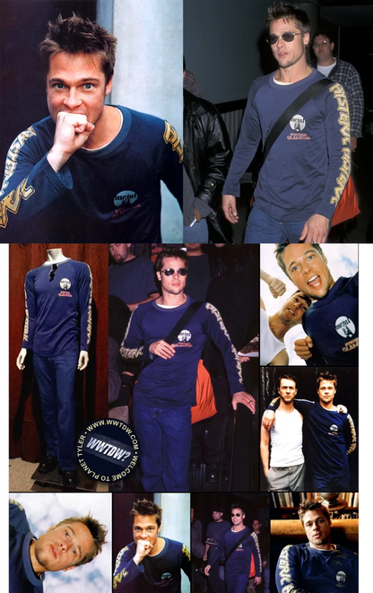 90's HYSTERIC GLAMOUR "FIGHT CLUB PROMO" RAGLAN LONGSLEEVE