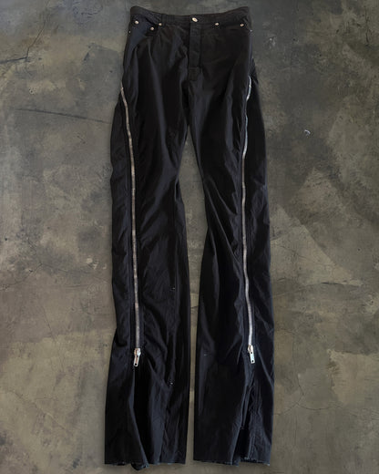 RICK OWENS SS2024 "LIDO" BOLAN BANANA CUT PANTS