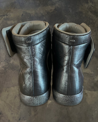 MAISON MARGIELA SS2016 METTALIC HIGH TOP FUTURES