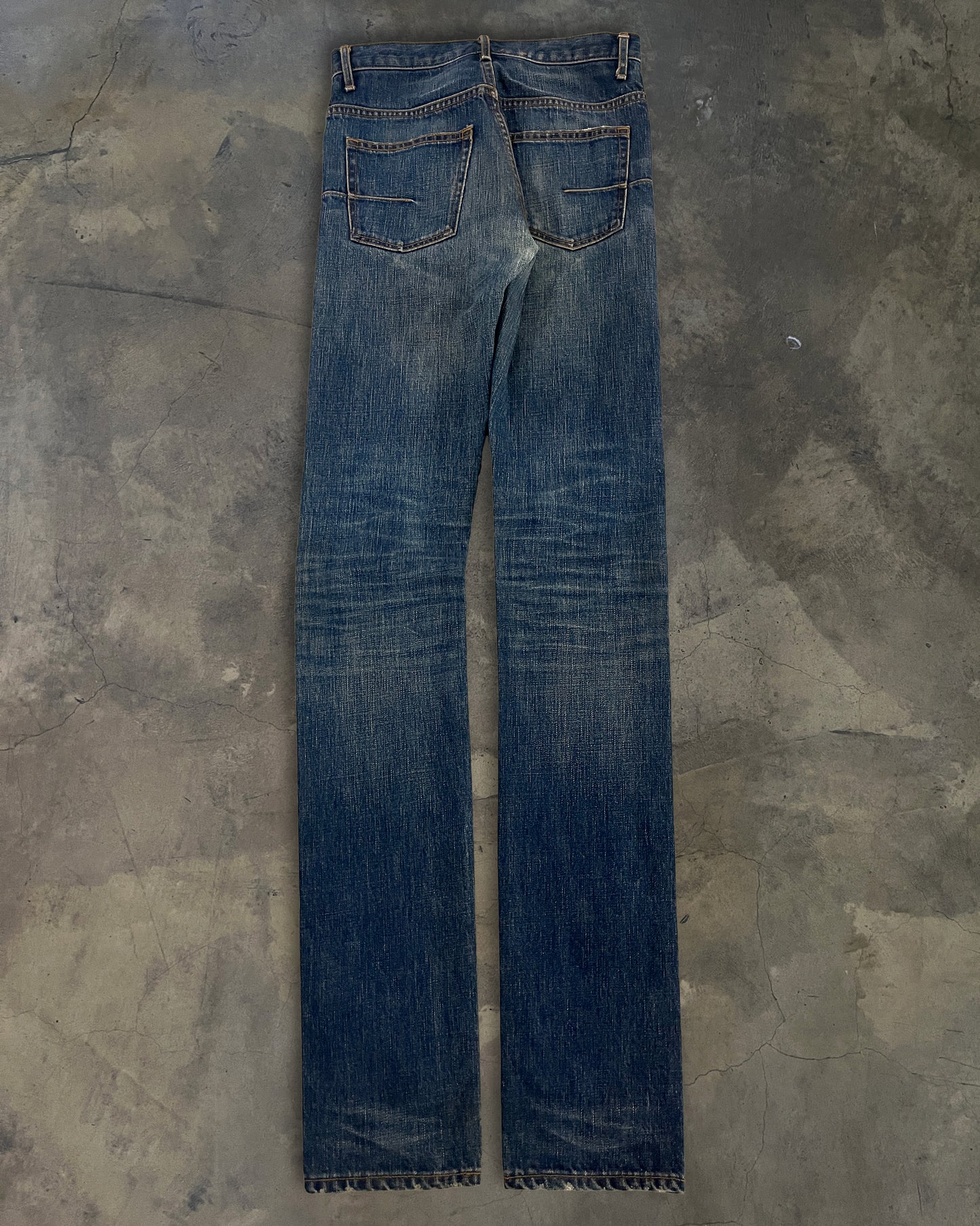 DIOR HOMME AW 2006 CLAW MARK DENIM