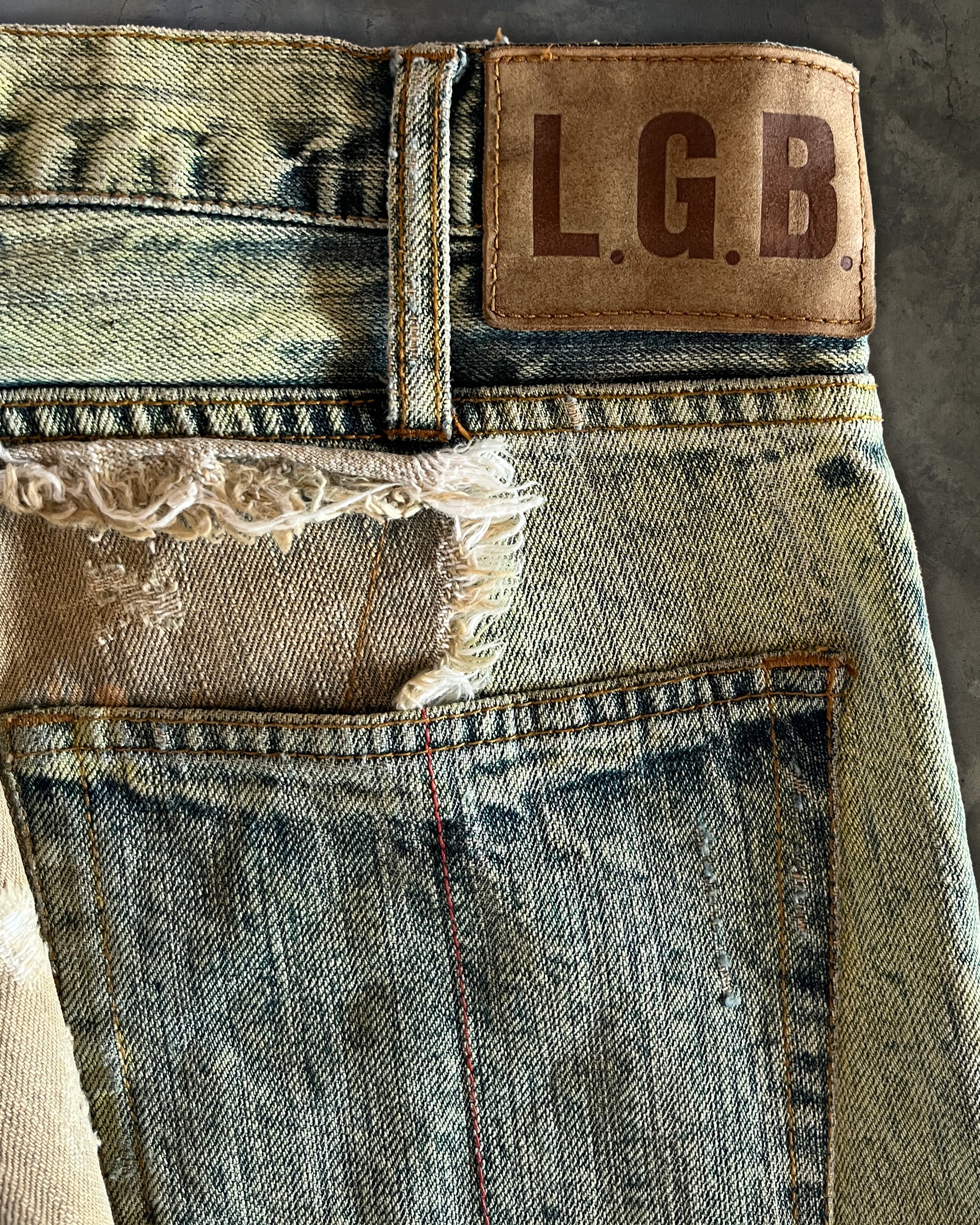 L.G.B ACID WASH CRAZY WOLF DENIM – glam archive